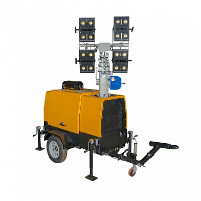 Мачта осветительная Light-Techno LT45 (LED 4х500 9 метров) с двигателем Yangdong