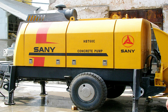 Бетононасос стационарный SANY HBT6013C-5S